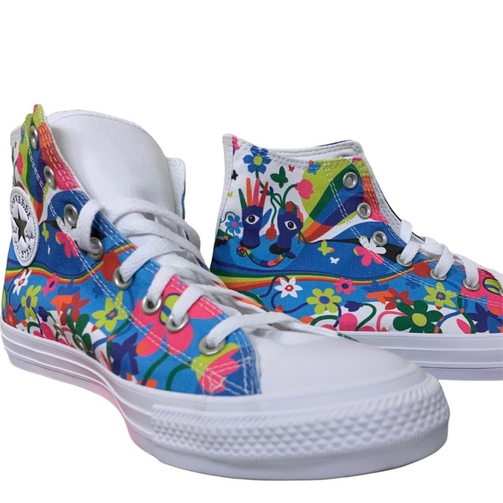 Converse Rainbow Pride  High Top Sneakers Unisex